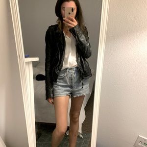 Abercrombie and Fitch Leather Jacket
